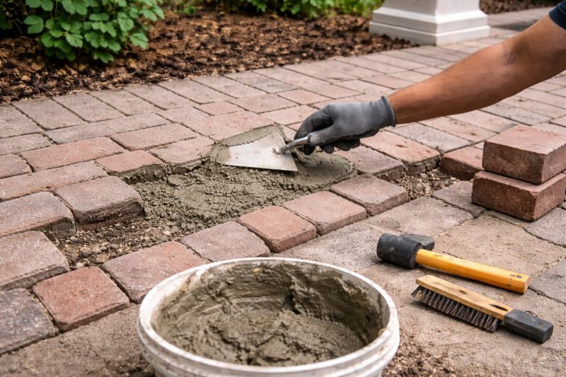 Brick Flatwork Repair in Fowlerville, MI