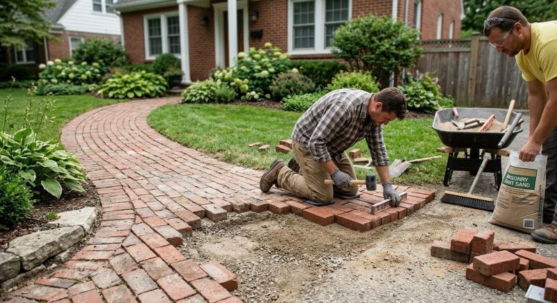 Brick Flatwork Repair in White Lake, MI