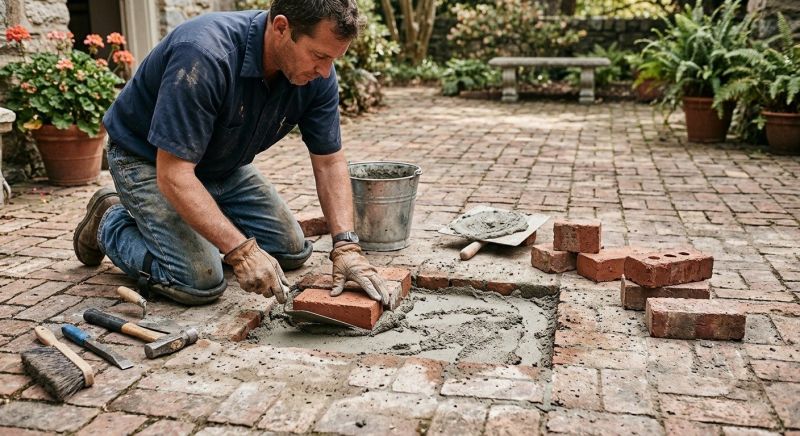 Brick Masonry Repair in Davisburg, MI
