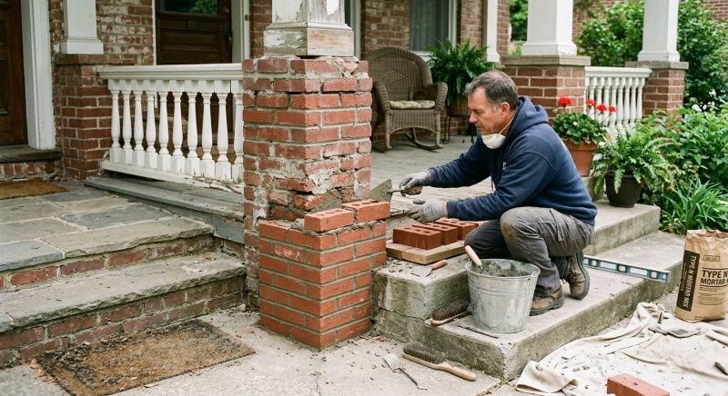 Brick Repair in Highland, MI