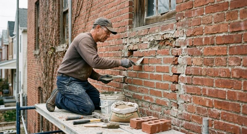 Brick Repair in Brighton, MI