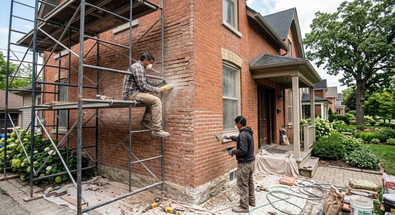 Brick Restoration in Hartland, MI