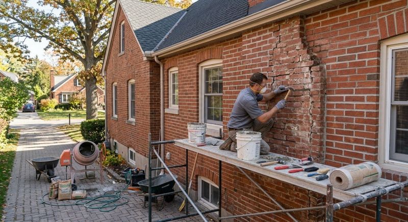 Brick Restoration in Pinckney, MI