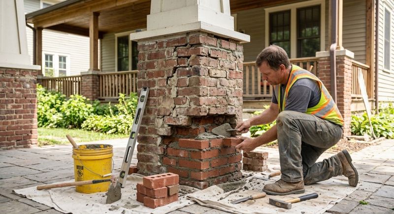 Brick Restoration in Waterford, MI