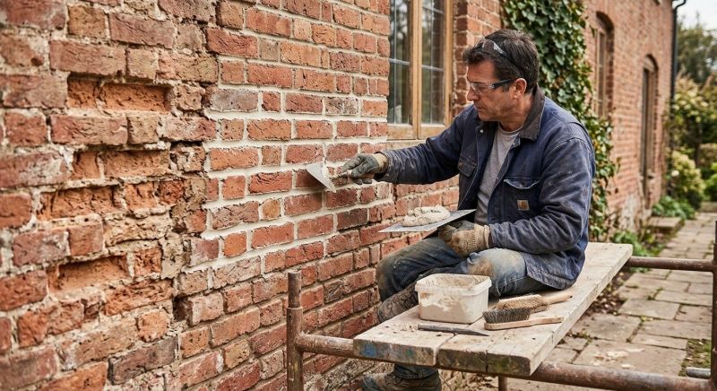 Brick Stairs Repair in Clarkston, MI