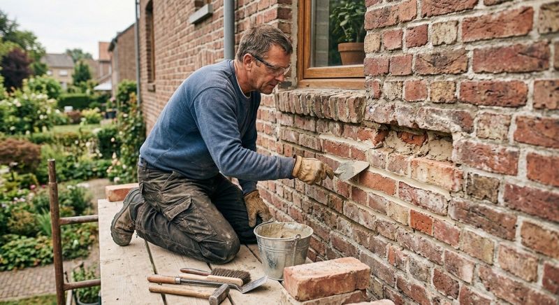 Brick Stairs Repair in Milford, MI
