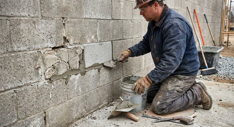 Brick Wall Repair in Milford, MI