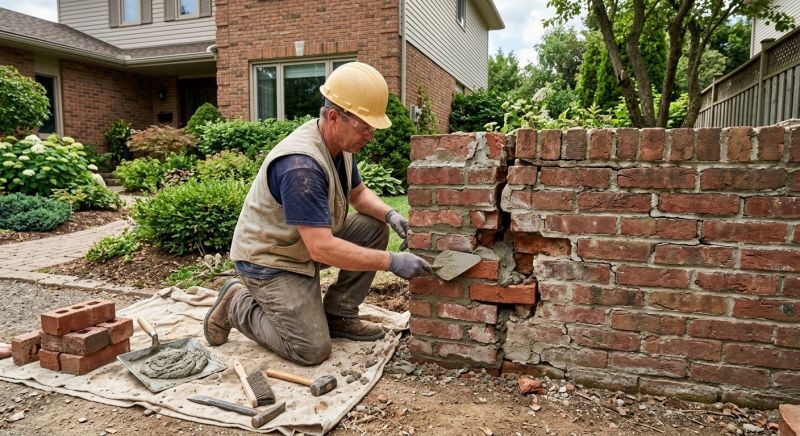 Brick Wall Repair in Southfield, MI