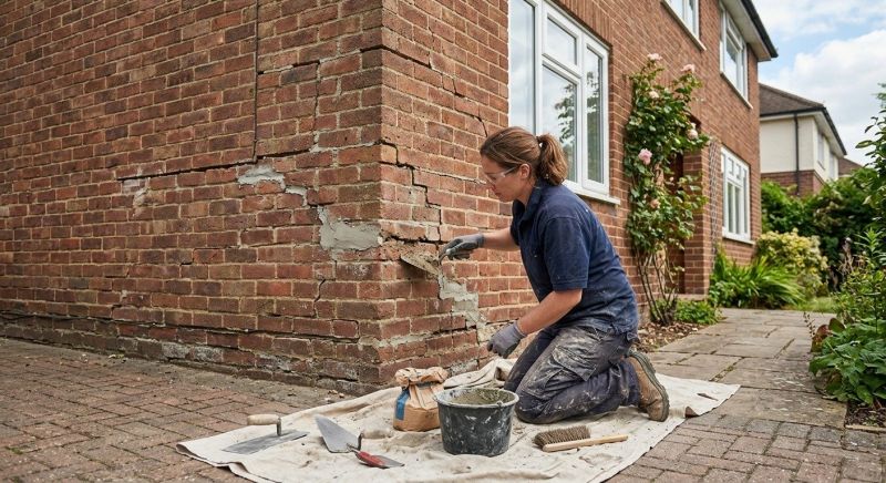 Brick Wall Repair in Wixom, MI