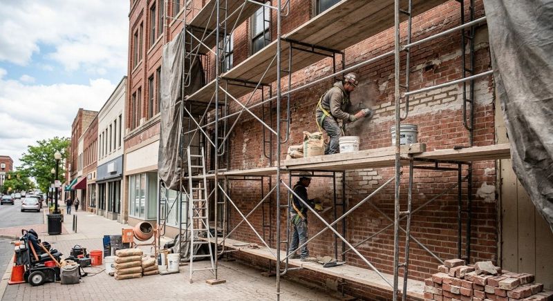 Commercial Masonry Repair in Milford, MI