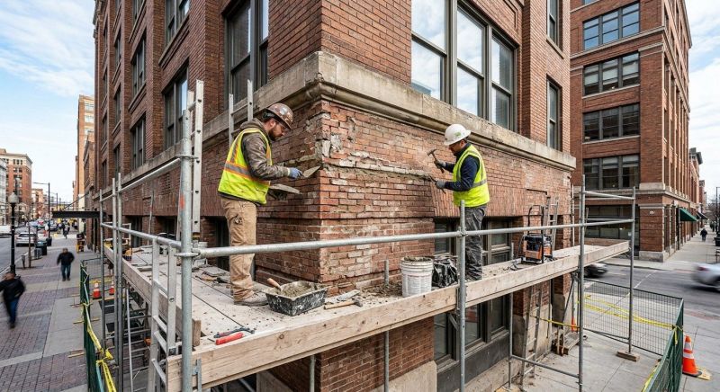 Commercial Masonry Repair in Plymouth, MI