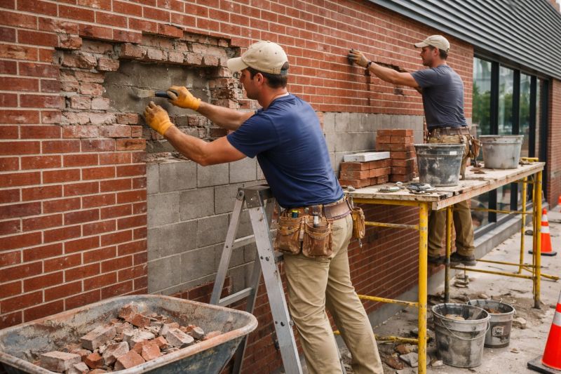 Commercial Masonry Repair in Wixom, MI