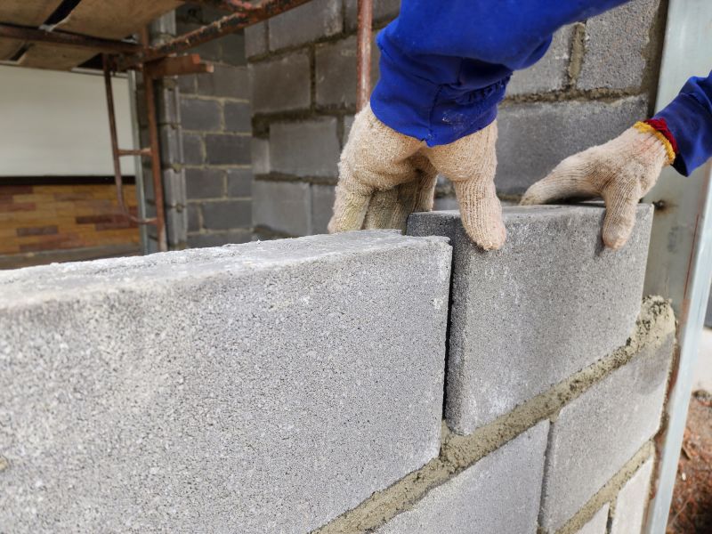 Concrete Block Repair in Gregory, MI