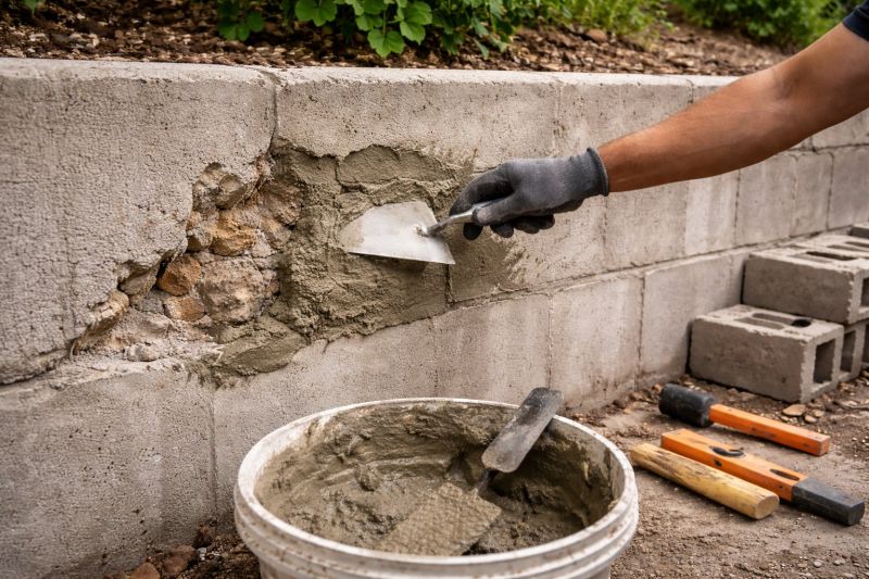 Retaining Wall Repair in Westland, MI