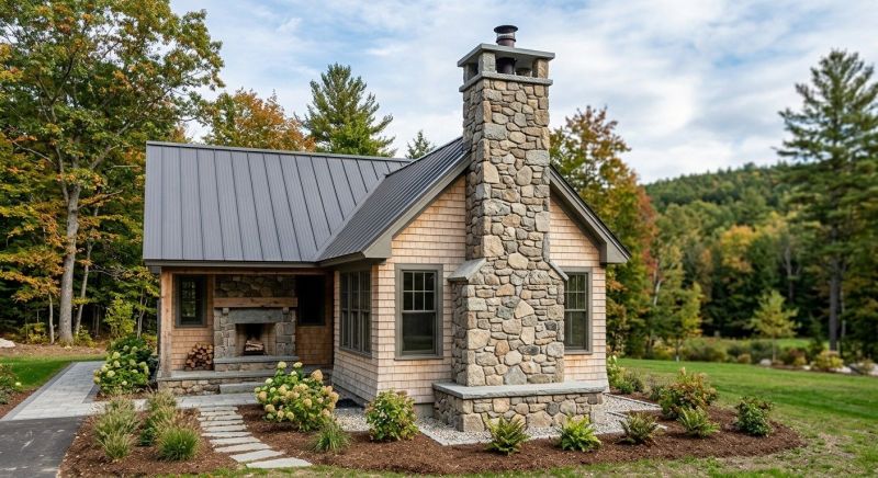 Stone Chimney Installation in Linden, MI
