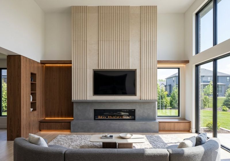 Stone Chimney Installation in Pinckney, MI