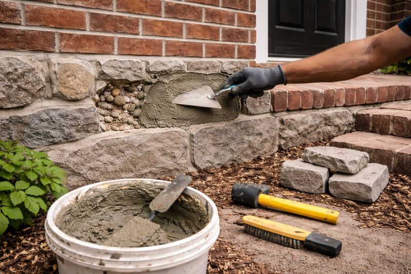 Stonework Repair in Holly, MI
