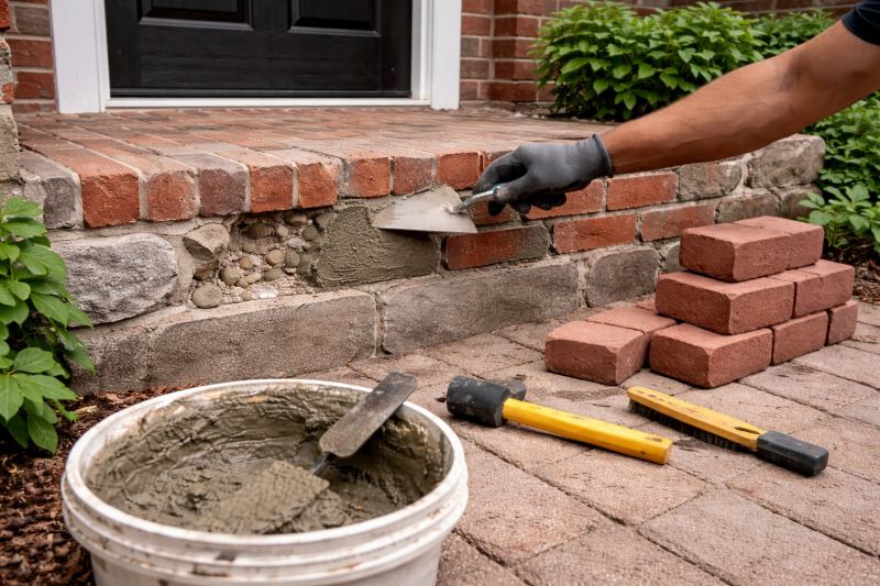 Stonework Repair in Brighton, MI