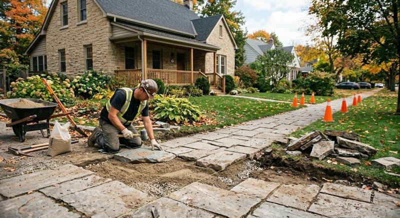 Stonework Repair in Walled Lake, MI